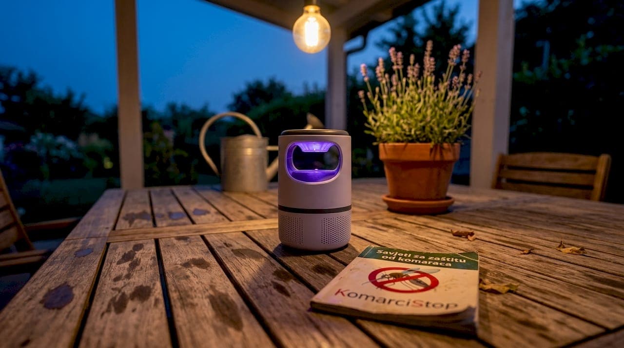 UV zamka za komarce: kako zaštititi vrt i dvorište