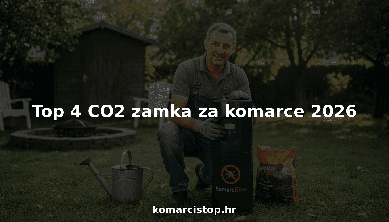 Top 4 CO2 zamka za komarce 2026