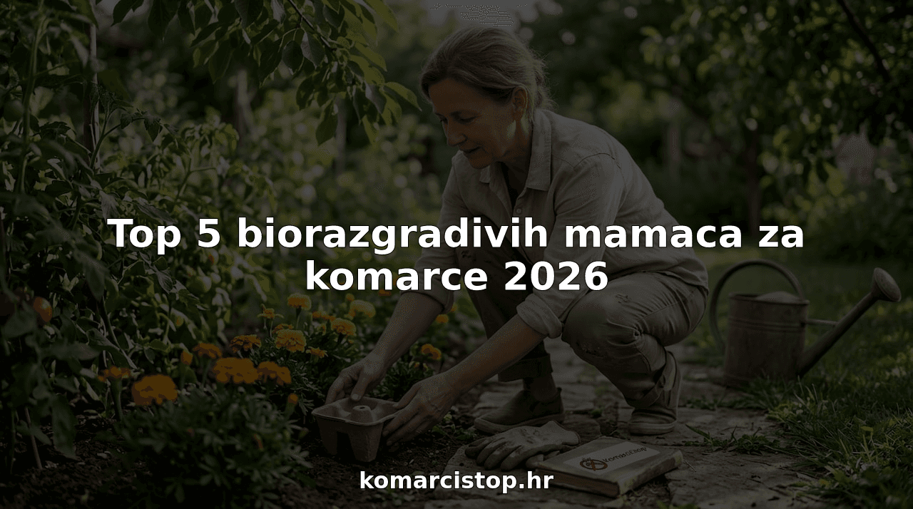 Top 5 biorazgradivih mamaca za komarce 2026